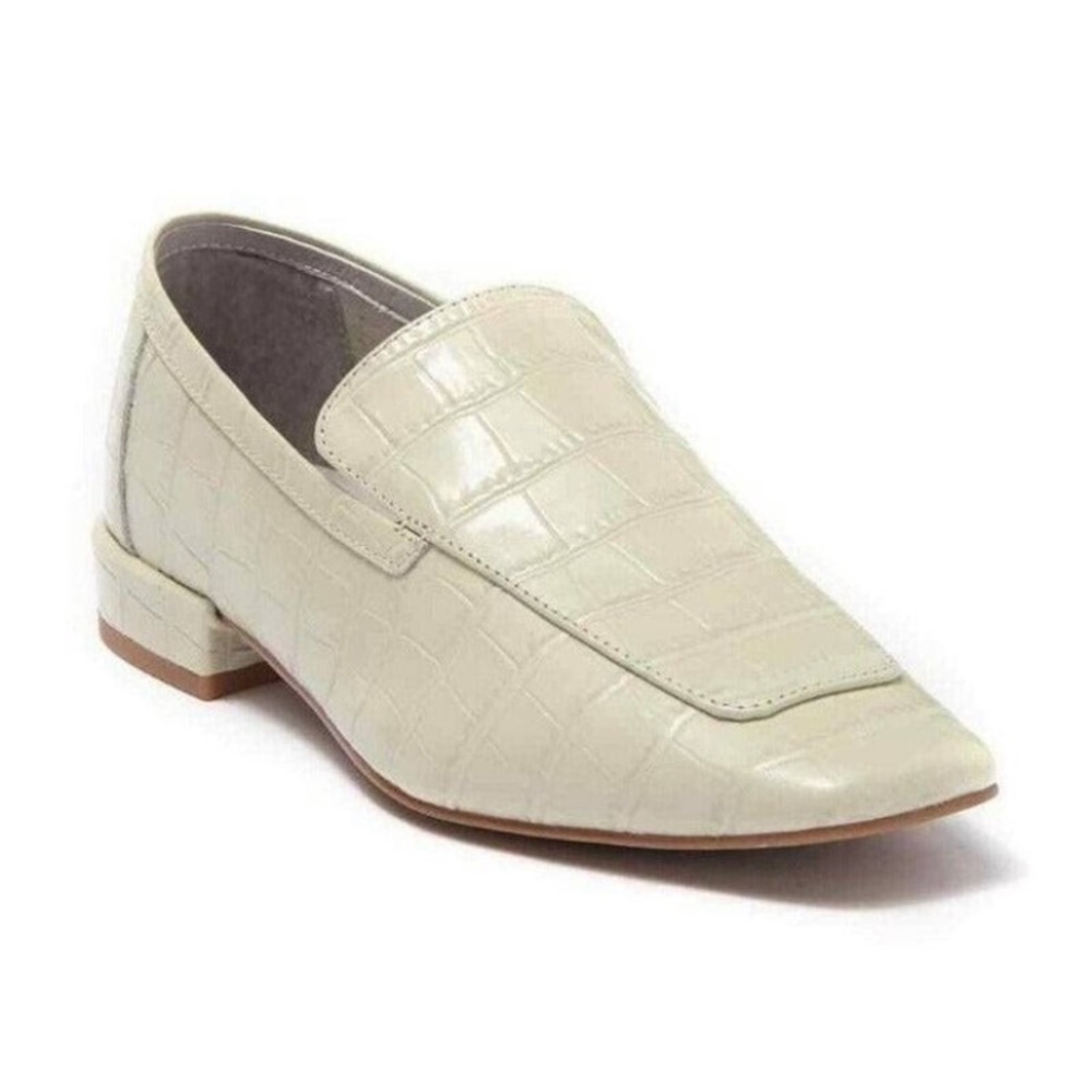 Jeffrey Campbell Marko Loafer Cream - size 8